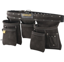 Kožená brašna na náradie Stanley s niekoľkými vreckami