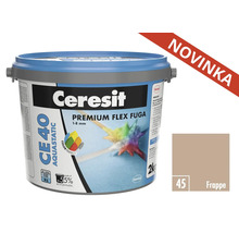 Vedro Ceresit CE 40 Aquastatic Premium Flex škárovacia hmota, farba Frappe