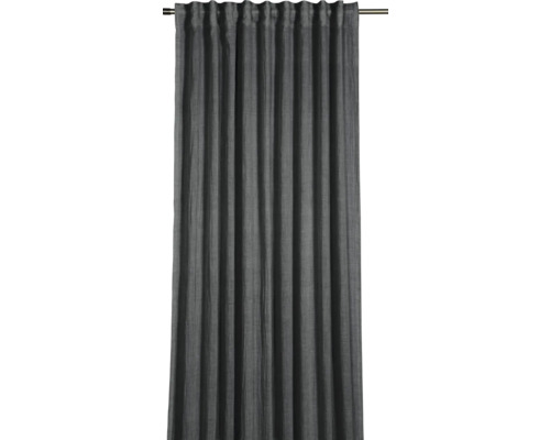 Sivý záves s riasiacou páskou