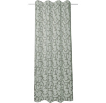 Záclona s geometrickým vzorom