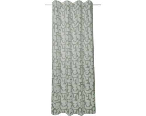 Záclona s geometrickým vzorom