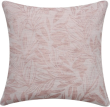 Štvorcový vankúš s listovým vzorom