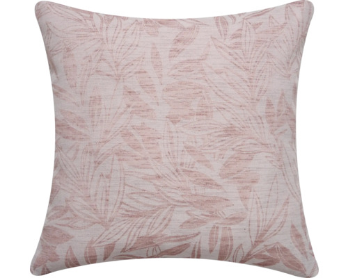 Štvorcový vankúš s listovým vzorom