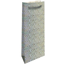 Darčeková taška so špirálovým vzorom a držadlom