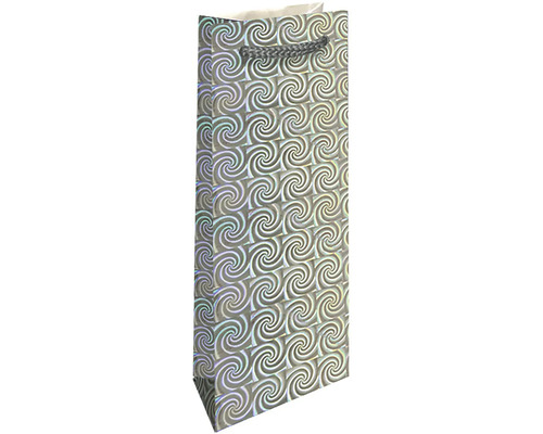 Darčeková taška so špirálovým vzorom a držadlom