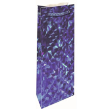 Darčeková taška s geometrickým vzorom a držadlom