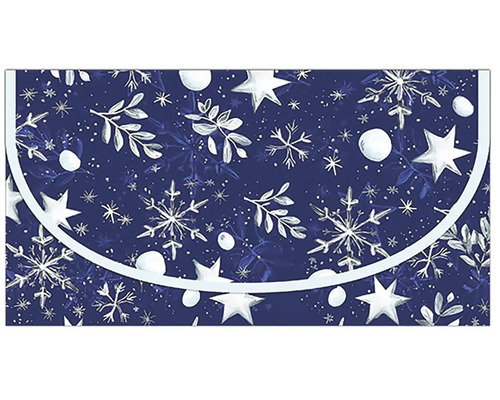 Obálka na peniaze VNC UOJ 0005 Obrus so vzorom hviezd a snehových vločiek