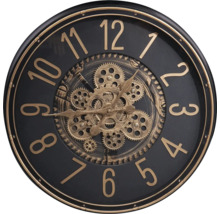 Dekoratívne nástenné hodiny s dizajnom ozubeného kolesa