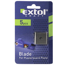 Extol Craft Náhradné čepele pre hoblík na sadrokartón, 5 kusov