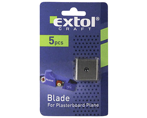 Extol Craft Náhradné čepele pre hoblík na sadrokartón, 5 kusov