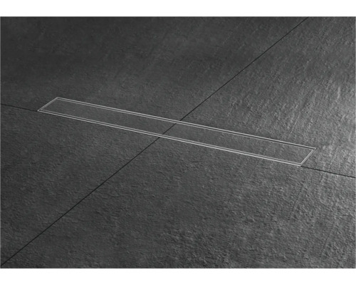 Nerezový sprchový žľab v podlahe