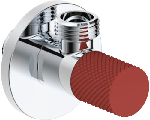 Rohový ventil s vrúbkovanou rukoväťou