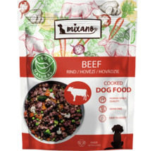 Mixano hovädzie krmivo pre psov, varené