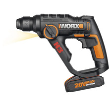 Akumulátorové vŕtacie kladivo značky WORX