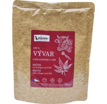 Vývar pre psov Mixano s kolagénom a CBD, 200 gramov