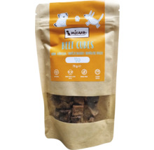 Mixano hovädzie kocky v 75-gramovom vrecku ako maškrta pre psov