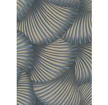 Detailný záber na tapetu so zakriveným pruhovaným vzorom