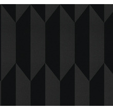 Čierna tapeta s geometrickým 3D vzorom šípok