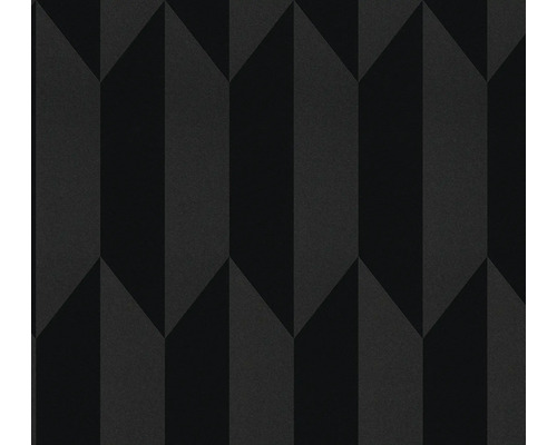 Čierna tapeta s geometrickým 3D vzorom šípok