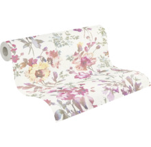 Rola tapety s kvetinovým vzorom