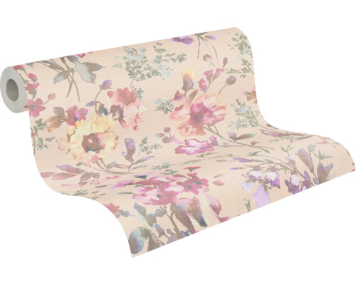 Rolka tapety s kvetinovým vzorom