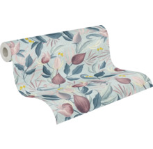 Rola tapety s rastlinným vzorom