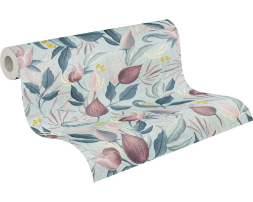 Rola tapety s rastlinným vzorom