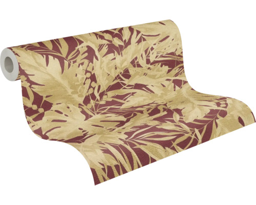 Rolka vinylovej tapety s rastlinným vzorom