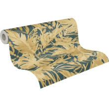 Rolka tapety s listovým vzorom