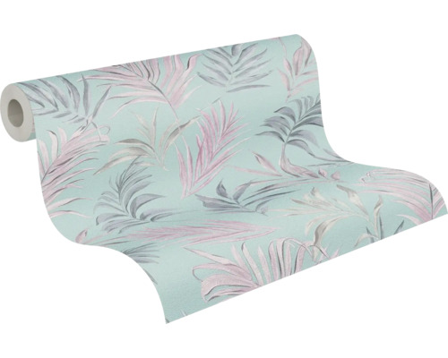 Rolka vinylovej tapety s rastlinným vzorom