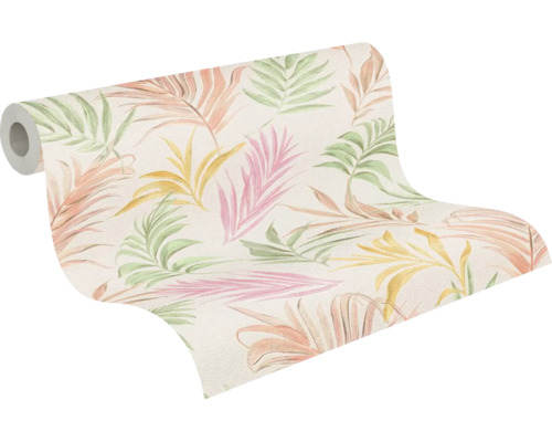 Rola tapety s rastlinným vzorom