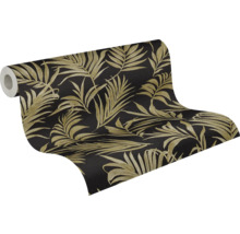 Rolka tapety s listovým vzorom