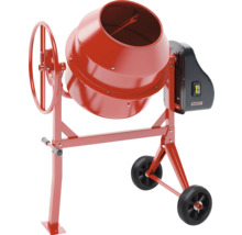 Miešačka betónu s bubnom a kolesami