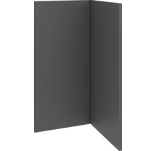 Rohový pohľad na stavebnú dosku