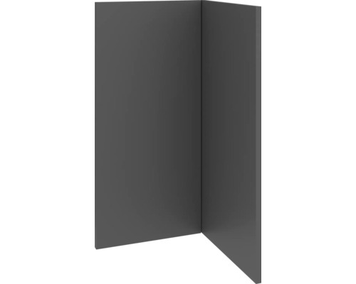 Rohový pohľad na stavebnú dosku