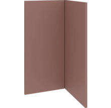 Rohový pohľad na čelo nábytku