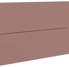 Predná časť skrinky s dvomi zásuvkami