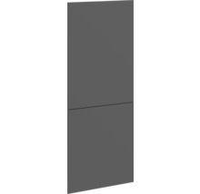 Predná strana skrine s dvomi dvierkami