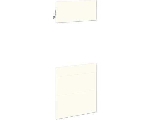 Biely prvok kuchynskej skrinky