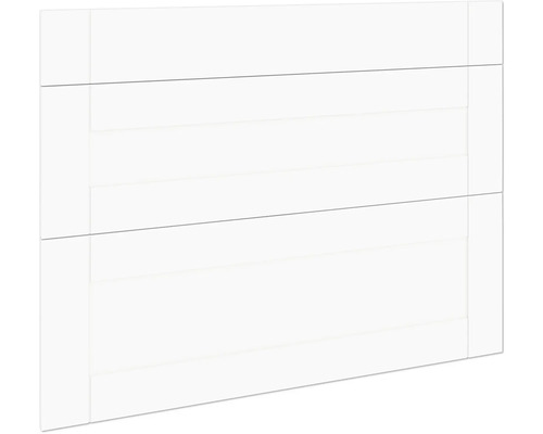 Biele posuvné dvere s vodorovnými líniami