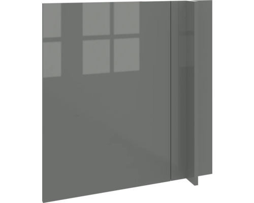 Sivý nábytkový front