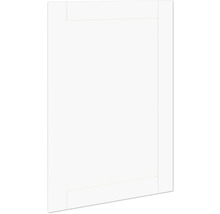 Jednoduché biele dvere skrine