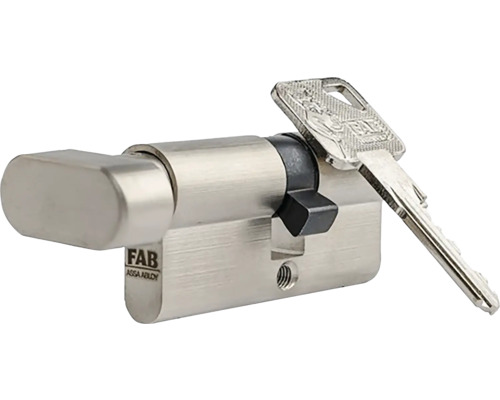 Bezpečnostná cylindrická vložka FAB 3, 30+35, s gombíkom, 6 kľúčov, L92TB11612.1140 Profilový valec s kľúčom