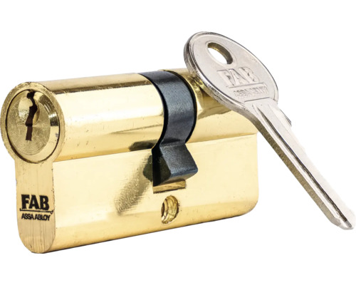 Bezpečnostná cylindrická vložka FAB 1, 30+35,3 kľúče, H100M3035SS3K.B Zámková vložka s kľúčom