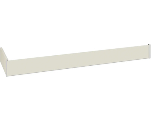 Bočný panel police pre stabilizáciu a ako bočné zakončenie police.