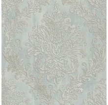 Tapeta s kvetinovým damaškovým vzorom