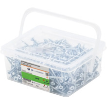 Skrutky do drevotriesky v prenosnom vedre, 4 x 40 milimetrov, 455 kusov