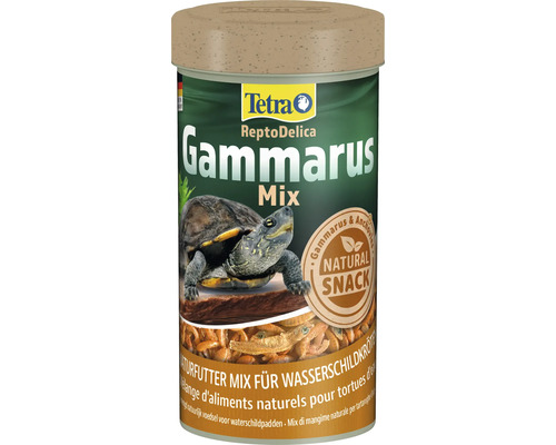 Doplnkové krmivo pre vodné korytnačky Tetra Gammarus Mix 250 ml Tetra ReptoDelica Gammarus Mix krmivo pre vodné korytnačky
