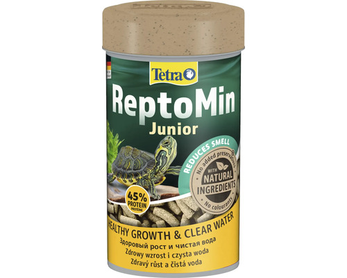 Krmivo pre vodné korytnačky Tetra ReptoMin Junior 100 ml Krmivo pre korytnačky Tetra ReptoMin Junior