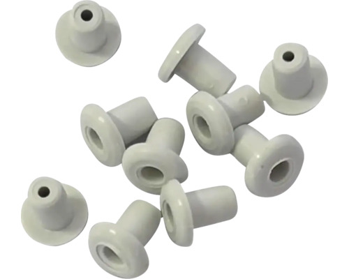 Niekoľko plastových záslepiek